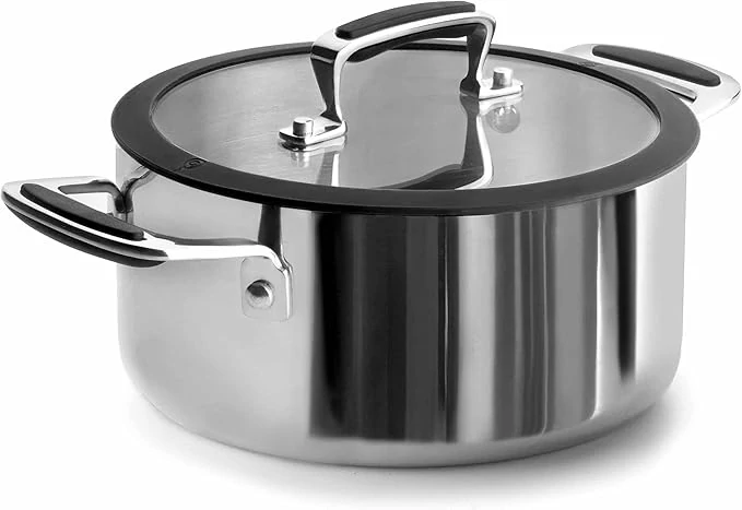 Hrnec nerezový, třívrstvý Trimetal 5,5l, 24cm, s poklicí