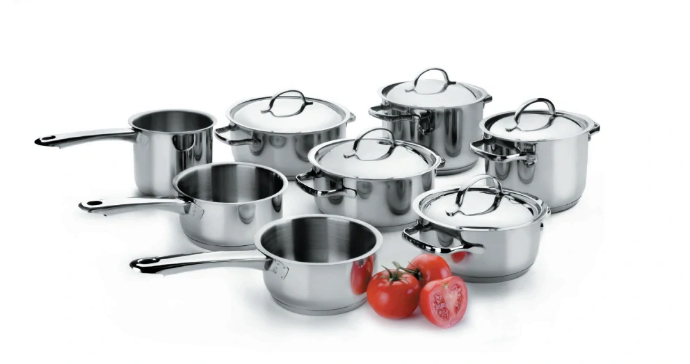 Set nerezových hrnců BASIC 8 ks