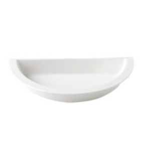 Buffet gastronádoba kulatá poloviční 39 × 19,5 × 6,5 cm