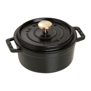 Hrnec Revolution cocotte černý, pr. 16 cm