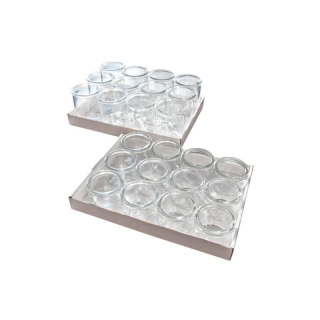 Set sklenic - 12 kusů, 0,16l, pr. 6 cm